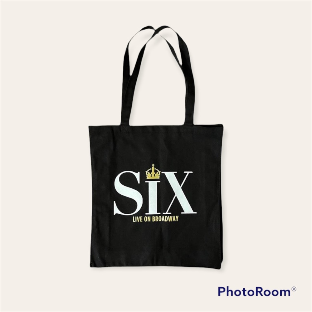 NWOT Authentic Six the Musical Broadway Tote Bag